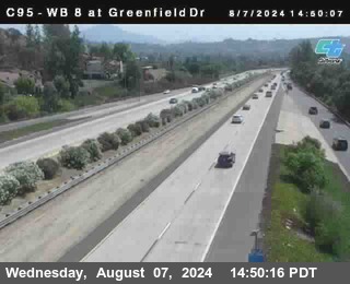 WB 8 at Greenfield Street