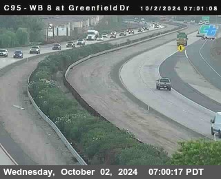 WB 8 at Greenfield Street