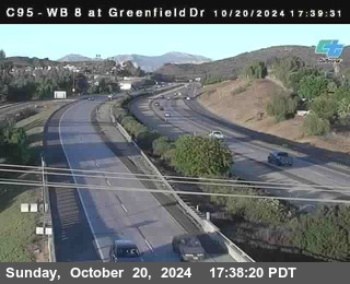 WB 8 at Greenfield Street