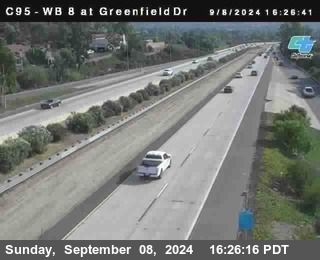 WB 8 at Greenfield Street