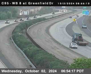 WB 8 at Greenfield Street