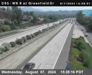 WB 8 at Greenfield Street