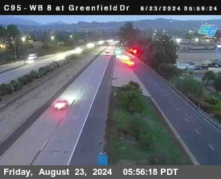 WB 8 at Greenfield Street