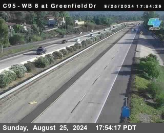 WB 8 at Greenfield Street