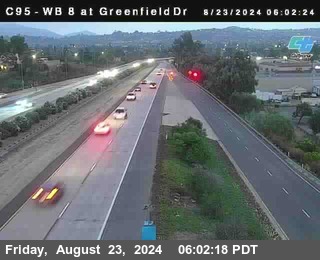 WB 8 at Greenfield Street