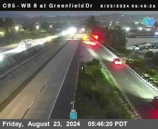 WB 8 at Greenfield Street