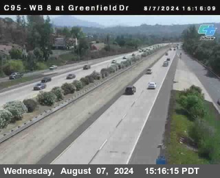 WB 8 at Greenfield Street