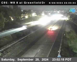 WB 8 at Greenfield Street