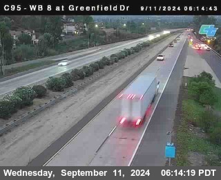 WB 8 at Greenfield Street