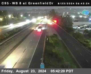 WB 8 at Greenfield Street