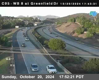 WB 8 at Greenfield Street