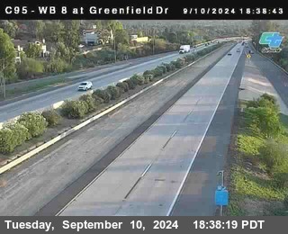 WB 8 at Greenfield Street