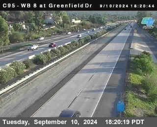 WB 8 at Greenfield Street