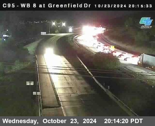 WB 8 at Greenfield Street