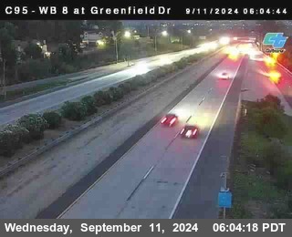 WB 8 at Greenfield Street