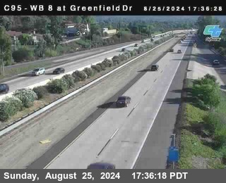 WB 8 at Greenfield Street