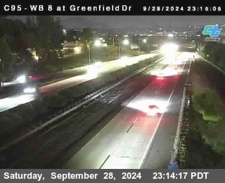 WB 8 at Greenfield Street