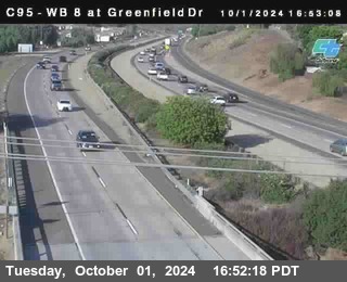 WB 8 at Greenfield Street