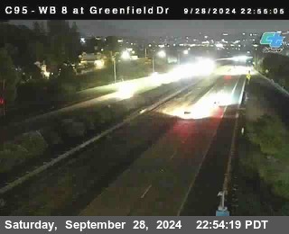 WB 8 at Greenfield Street