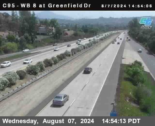 WB 8 at Greenfield Street