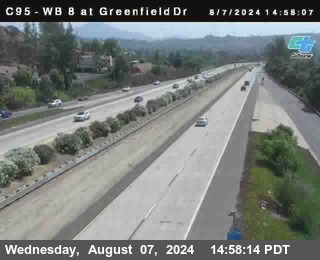 WB 8 at Greenfield Street