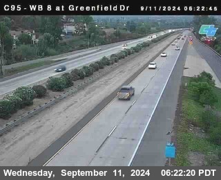 WB 8 at Greenfield Street