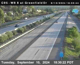 WB 8 at Greenfield Street