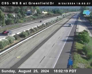 WB 8 at Greenfield Street