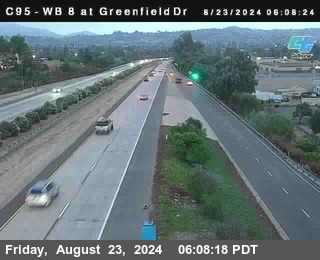 WB 8 at Greenfield Street