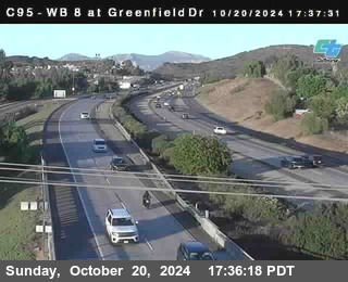 WB 8 at Greenfield Street