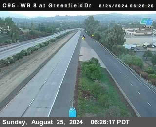 WB 8 at Greenfield Street