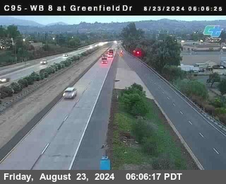 WB 8 at Greenfield Street