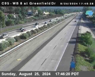 WB 8 at Greenfield Street