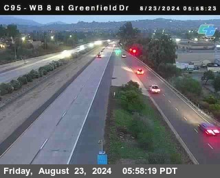 WB 8 at Greenfield Street