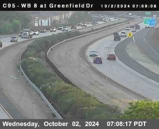 WB 8 at Greenfield Street