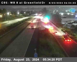 WB 8 at Greenfield Street