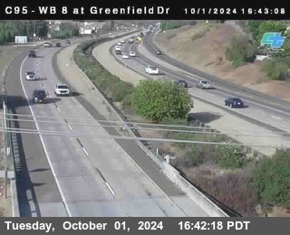 WB 8 at Greenfield Street