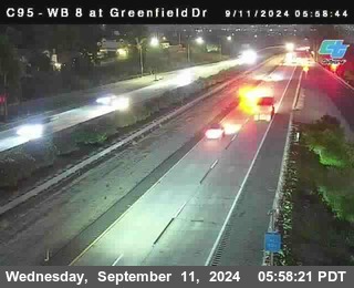 WB 8 at Greenfield Street