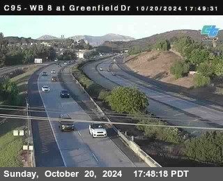 WB 8 at Greenfield Street