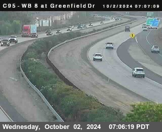 WB 8 at Greenfield Street