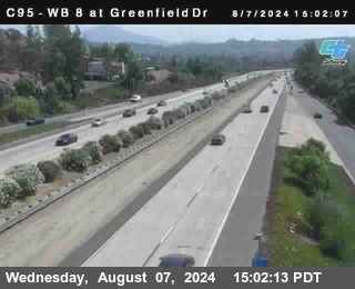 WB 8 at Greenfield Street