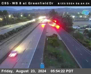 WB 8 at Greenfield Street