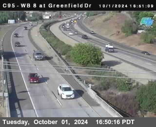 WB 8 at Greenfield Street