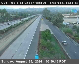 WB 8 at Greenfield Street