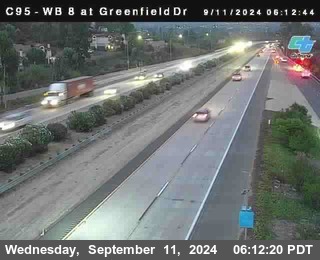 WB 8 at Greenfield Street