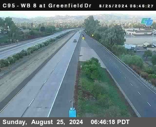 WB 8 at Greenfield Street