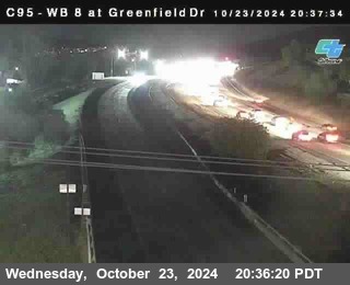 WB 8 at Greenfield Street