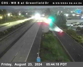 WB 8 at Greenfield Street