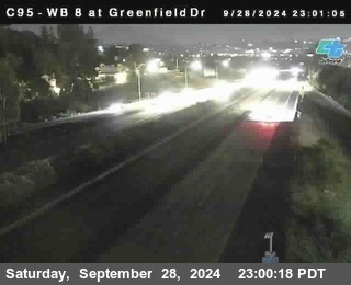 WB 8 at Greenfield Street