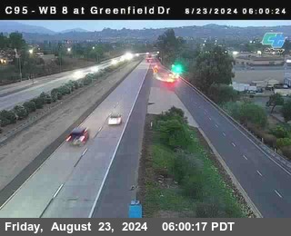 WB 8 at Greenfield Street